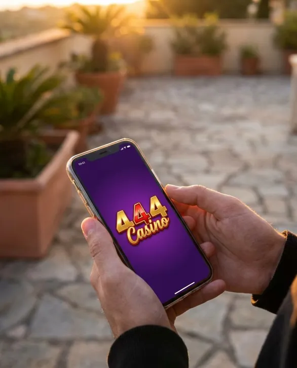Depósitos y retiros desde tu móvil | 444 Casino